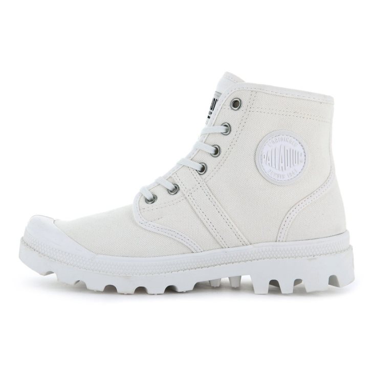 Palladium Pallabrousse Women's Boots White | UK U087-PQS